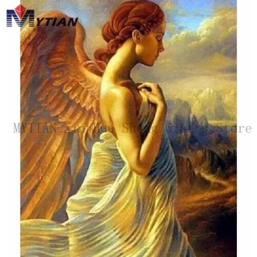 Beauty Angel Cross Stitch Kit Diamond Mosaic Diamond Embroidery Crafts Handmade Full Diamond Diy 5d Diamond Painting Home Decor