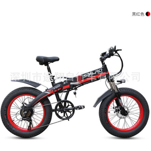 Lithium Battery 36V Booster Beach Mountain Bike Double Disc Brake Electric Bike