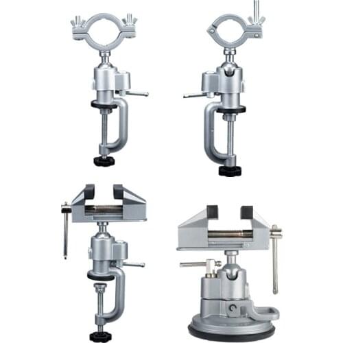 Multifunctional Electric Drill Stand Holder Bracket used for Dremel Table Screw Vise Bench Clamp Power Tools Accessories