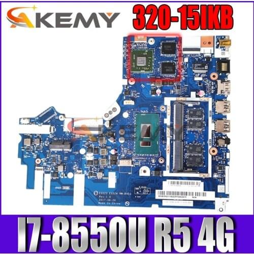 NM-B453 for Lenovo Ideapad 320-15IKB Motherboard Mainboard Laptop 81BG 81BT P/N: 5B20Q11195 5B20Q11189 CPU:I7-8550U GPU:R5 4GB