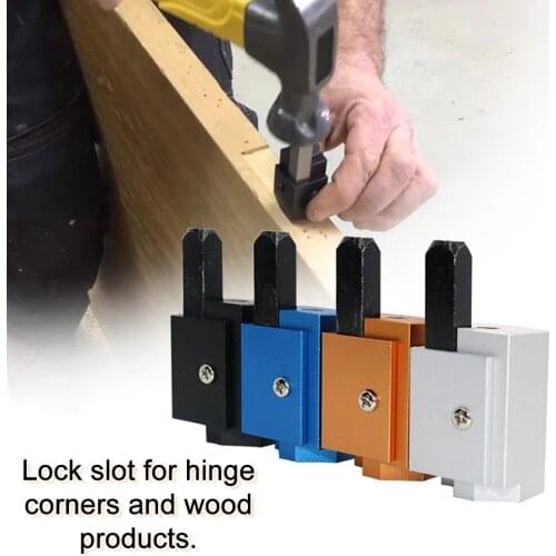 Right Angle Punching Quick Cutting Corner Square Chisel Metal DIY Carpentry Furniture Hinge Door Lock Woodworking Tools