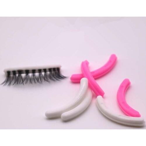 Professional Silicone False Eyelash Holder Display Board False Eyelash Grafting Eyelash Auxiliary Tool Beautiful Eyelash Tool