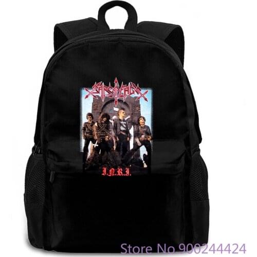 Sarcofago - INRI Print Hip-e s women men backpack laptop travel school adult student