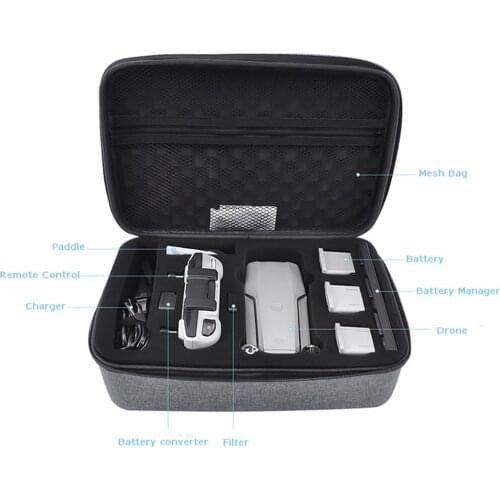 Storage Bag For DJI Mavic Air 2 Drone Accessories Oxford Cloth Waterproof Handbag Portable Travel Carrying Case for Mavic Air 2