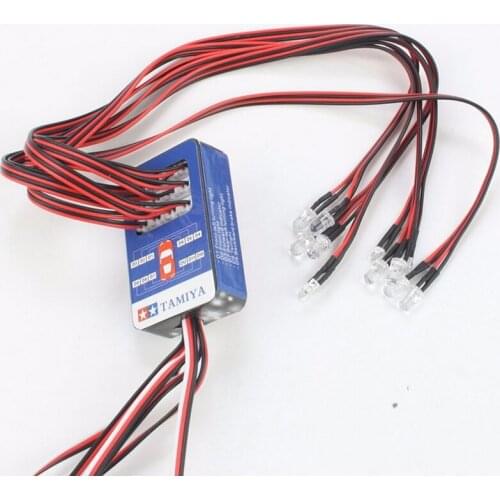 TAMIYA 12 LED Simulation Lights Smart System Flash Lighting For RC 1/10 Car Tank