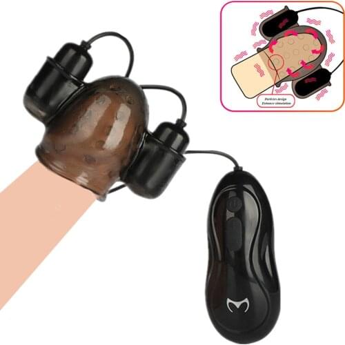 Male Glans Vibrator for Man Dildo Delay Lasting Extender Trainer Remote Control Penis Massager Adult Sex Toys Male Masturbator