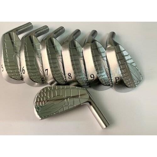 Zodia Spider Iron Set Blade Zodia Golf Forged Irons Silver Golf Clubs 4-9P R/S/SR Flex Steel/Graphite Shaft With Head Cover