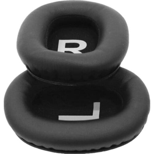 2PCS Replaced Leather Earpads Ear Cushion Cover for MPOW H12 Wireless Headphone XXUC