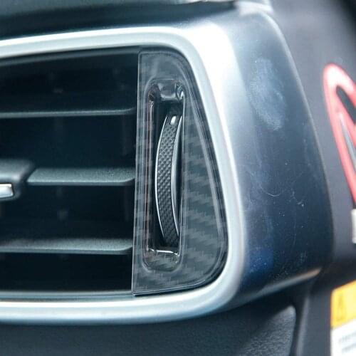 ABS Plastic Car Side Air Conditioning AC Vent Outlet Adjustment Switch Trim Accessories For Jaguar XE F-PACE X761 2016-2018
