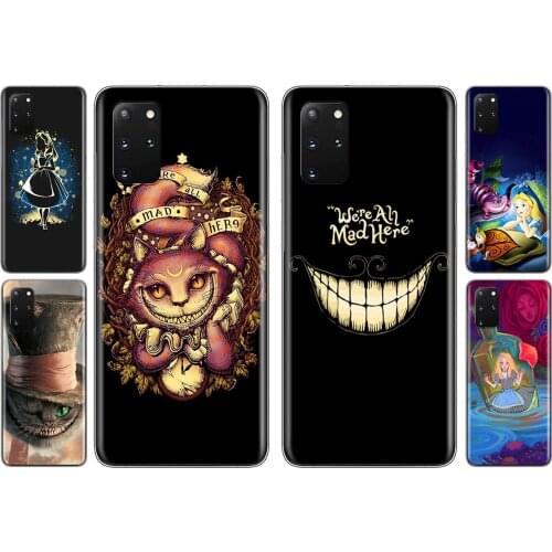 Disney Alice in Wonderland For Samsung S20 FE A91 A81 A72 A71 A52 A51 A42 A41 A32 A31 A21 A12 Lite Transparent Phone Case