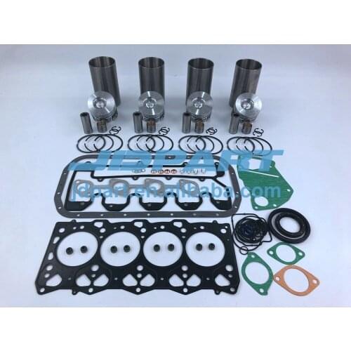 4LE2 DI liner kit STD full gasket kit For isuzu engine