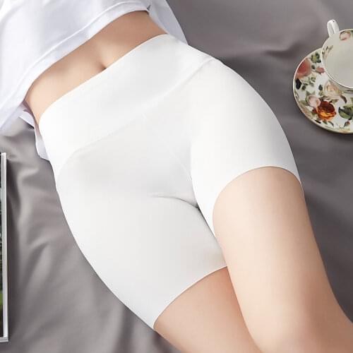 High Waist Summer Womens Skirt Shorts Boxer Panties Girls Safety Briefs Boyshort Underpants Tights Slim Lingeries Short Pants