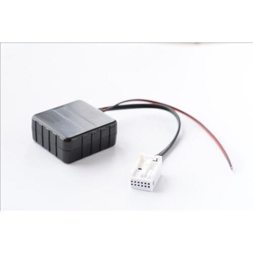 Bluetooth Module for V.W RCD210 RCD310 RCD510 Radio Stereo Aux input 12P Cable Adapter with Filter Wireless Audio Input