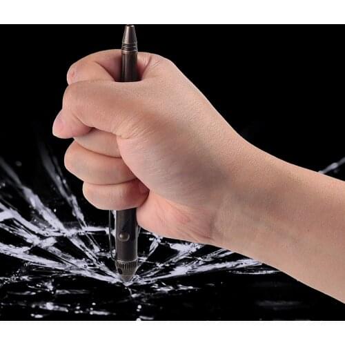 SMOOTHERPRO Solid Brass Bolt Action Pen with Tungsten Tactical Tip Heavy Duty for Gift Business Office EDC Pocket Color Bronze