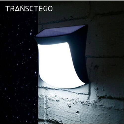 Solar Lights Outdoor Garden Lamp Wall Light Wireless 3 LED Waterproof Pathway Solar Lamp For Wall Fence Yard Garden Decoration