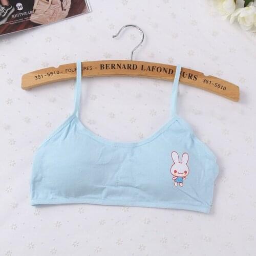 YUIYE quality brand clothing young girl underwear soft girl series adolescent wireless band bra with cotton youth girl underwea