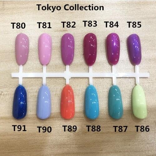 1 PCS Spring Summer UV Gel Varnish 15ml Hybrid Gel Polish Manicure Tokyo Collection for Nails Design Shining Gelcolor Set Gellak