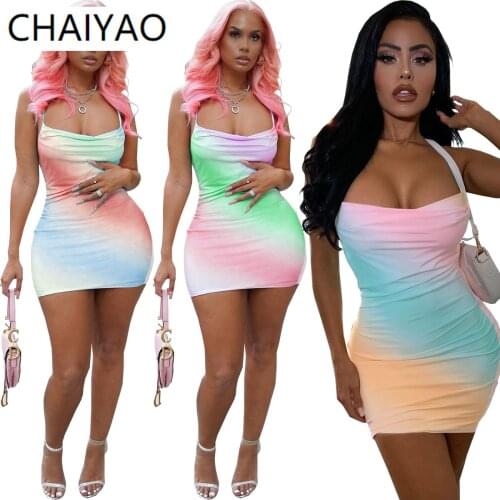 5WY6798 Wholesale Items Plus Size Summer Women Sweet and Fashionable Sexy Sling Positioning Printing Slim Bag Hip Skirt Dress