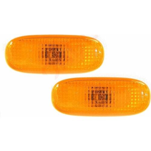 8340008201 83400-08103 2PCS Side Repeater Signal Lamp Sidemarker LH RH yellow white for Ssangyong Rexton 2001 2012 8340008103