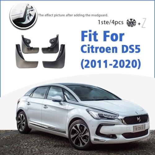 Mudguard For Citroen DS5 DS5LS 2011-2020 Front Rear 4pcs Mudflaps Mudguards Car Accessories Auto Styline Splash Guard Fender