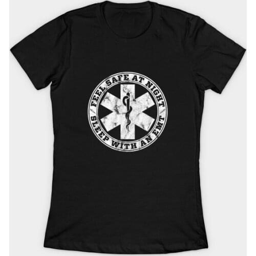 Feel Safe with an EMT Womens T-Shirt