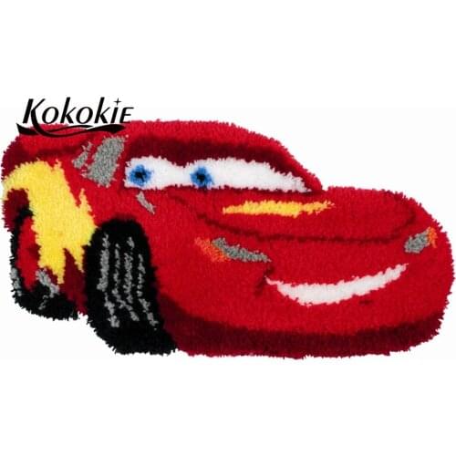 Diy tapijt latch hook kits rug handwerken knooppakket knitting needle kits for carpet embroidery yarn crochet latch hook kussen