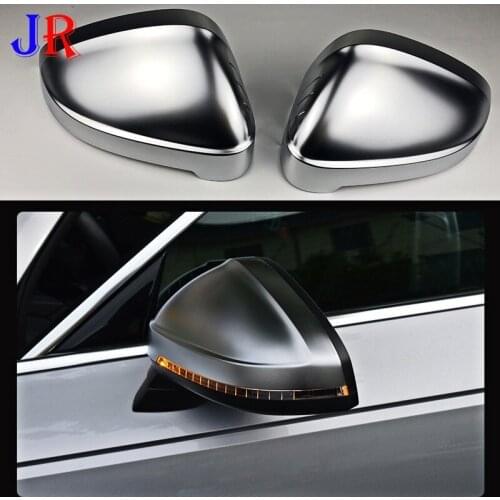 For Audi A4 B9 B8.5 A3 8V S3 RS3 A5 B8 B7 B6 C7 A8 D4 A6 C8 A8 D5 Q5 2005-2020 Replacement Matt chrome Side Mirror Cover Caps