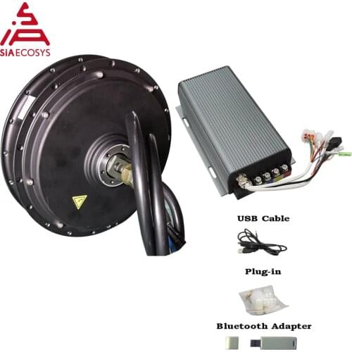 Hot sale QS MOTOR E-spoke 3000W 205 50H V3 V3I Hub Motor match svmc72150 sabvoton controller kits for electric bicycle