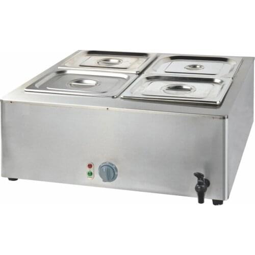Commercial restaurant electric stainless steel bain marie soup sauce cheese food warmer for food equipment