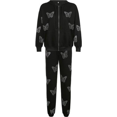 2 Piece Sets Dashiki African Women Sports Tracksuits Fashion Hooded Neck Long Sleeves Coat Tops And Pencil Pants Set Sexy Party