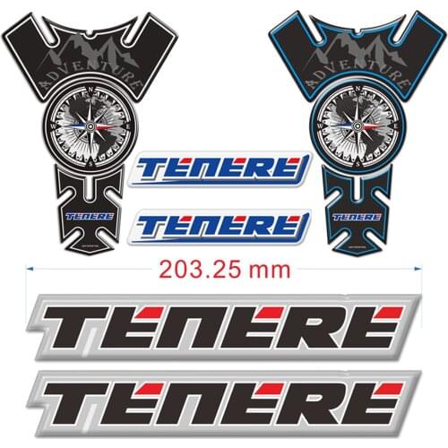 XT 1200 Z WORLD CROSSER Kit Trunk Luggage Cases Tank Pad Protector Stickers For YAMAHA SUPER TENERE XT1200ZE XT1200Z 2018 2019