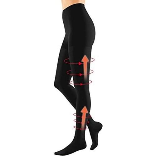 Compression Pantyhose for Women 20-30 mmHg Opaque Closed Toe Support Gradient Compression Women Swelling Varicose Veins