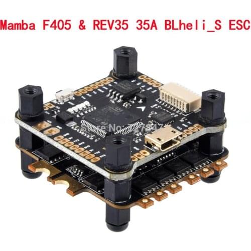 Mamba F405 / F4 V2 / F4 Pro V2 Flight Control & REV35 35A BLheli_S 2-6S 4In1 Built-in Current Sensor Brushless ESC For RC Model