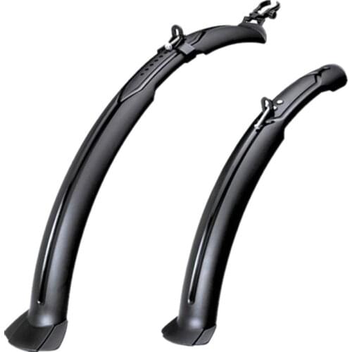 2PCS bicycle wings MTB Mudguard Bike Fenders Cycling Plastic Quick Release Road Front Mountain Bike Rear fender