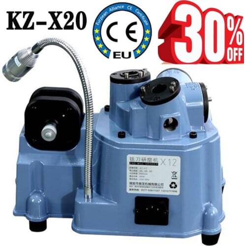 KZ-X20 Milling Cutter Grinder Universal Sharpener Fully Automatic Tungsten Steel Milling Cutter High Precision Sharpener Tools