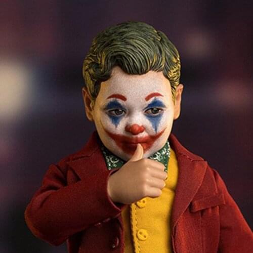 Lakor Baby 1/6 Scale bb018 Clown Baby 3.0 Joker PVC Head Sculpture Soldier Accessories Fit Baby Action Figure Body