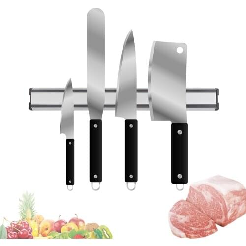 Magnetic Knife Holder Gadgets Wall Mount Strong Magnetic Block Storage Holder Knife Stand Kitchen Accessories Organizer