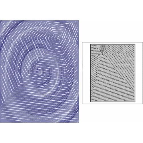 New Nested Hexagon Background Plate Craft Embossing Mold 2021 Metal Cutting Dies for DIY Scrapbooking Album Card Making No Stamp