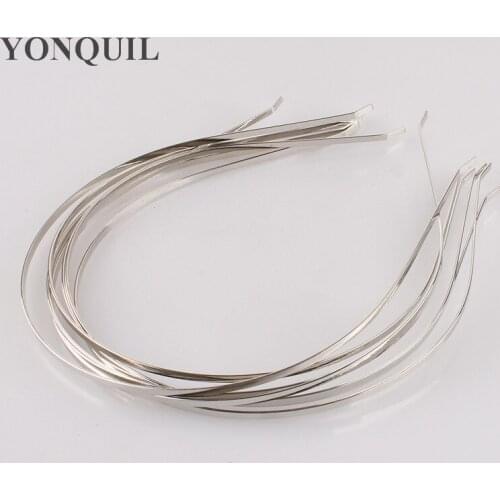 New Width 3MM Metal Steel White Hairbands Head Bands Hairwear Base Setting For Jewelry Making Hair Accessories 100PCS/Lot