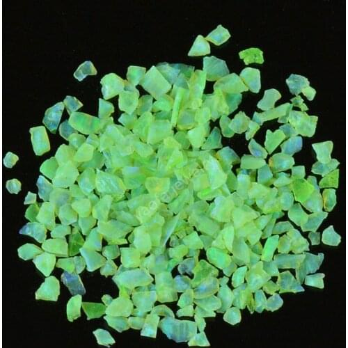 Wholesale price OP56 Mixed size Lab created opal crush/opal chip/opal powder filler for art decorations in 78colors