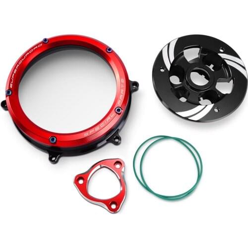 Engine Clear Clutch Cover Protector Guard for Ducati Panigale 1199 1299 959 R S 2012-2019 2018 2017 2016 2015 2014 2013