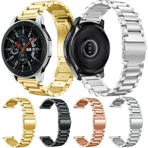 Essidi 22mm Stainless Steel Band For Samsung Galaxy Watch 46mm Bracelet Strap Clasp For Gear S3 Classic Frontier Watch 3 45mm