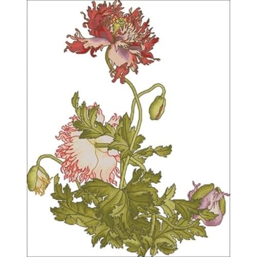 Flame corn patterns Counted Cross Stitch 11CT 14CT 18CT DIY Chinese Cross Stitch Kits Embroidery Needlework Sets