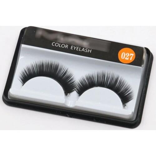 Explosion Hot Sale 027 Pair of False Eyelashes Handmade Natural Nude Makeup Eyelashes