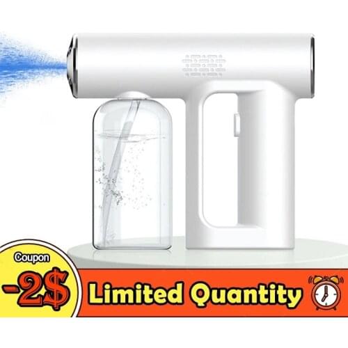 Xiaomi Home Electric Sanitizer Sprayer UV Rechargeable Nano Steam Water Spray Disinfection Machine Atomizer for Indoor Outdoor