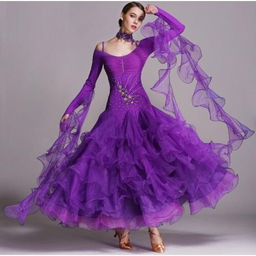 Ballroom dance competition dresses dance ballroom waltz dresses standard dance dress modern dance costumes foxtrot dress tango