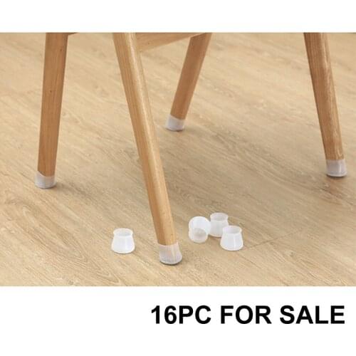 4/16pc Table Chair Leg Silicone Cap Pad Furniture Table Feet Cover Floor Protector Non-slip Table Chair Mat Caps Foot Protection