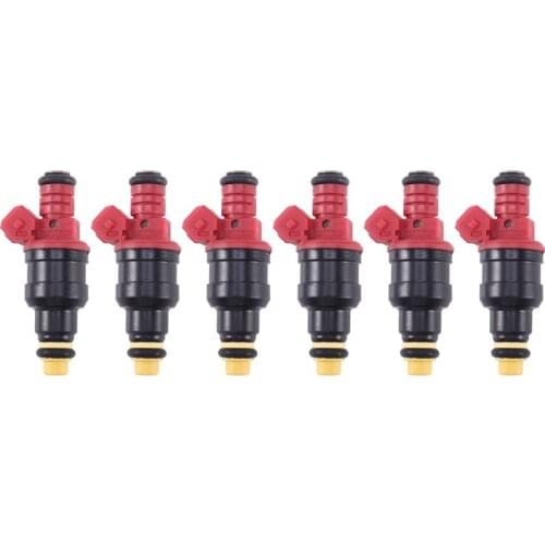 6 x Car Fuel Spray Injector Nozzle Replacement Parts for Mazda B4000 0280150931 Engine Fuel Injector