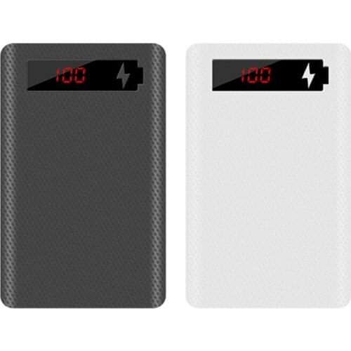 L5 LCD Display DIY 5x18650 Battery Case Power Bank Shell Portable External Box Without Battery Powerbank Protector