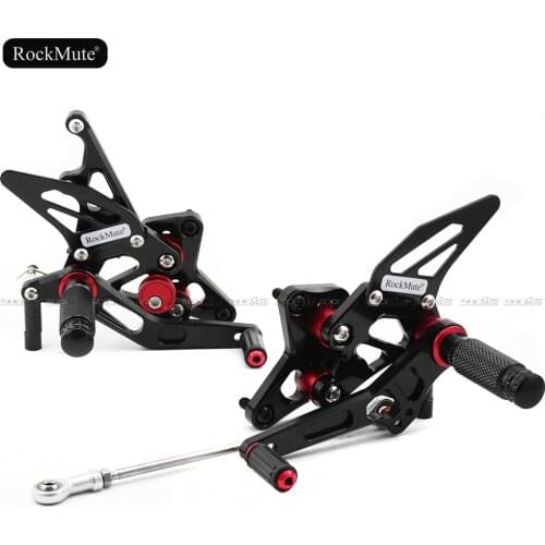 Motorcycle Rearsets For Suzuki GSX1300R Hayabusa 2019-2020 CNC Adjustable Footrest Shift Lever Brake Pedal Foot Pegs Rear Set